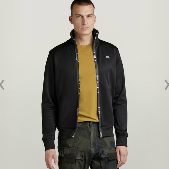 G-Star Other - G-Star Aichesal Or Slim Tracktop Sweat zip up size Small black and white